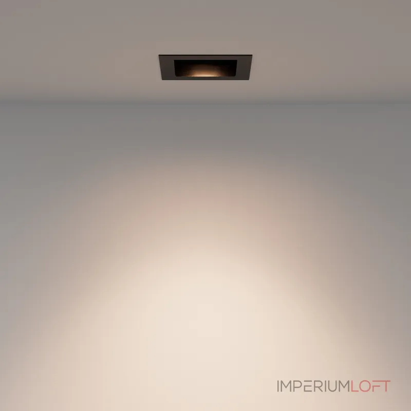 Встраиваемый светильник Maytoni Metal Modern DL008-12W2.7-3-4K-B