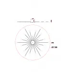 Потолочный светильник Celebrity FR5242CL-24B