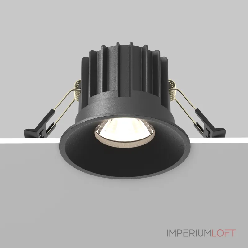 Встраиваемый светильник Maytoni Downlight DL058-12W-DTW-B