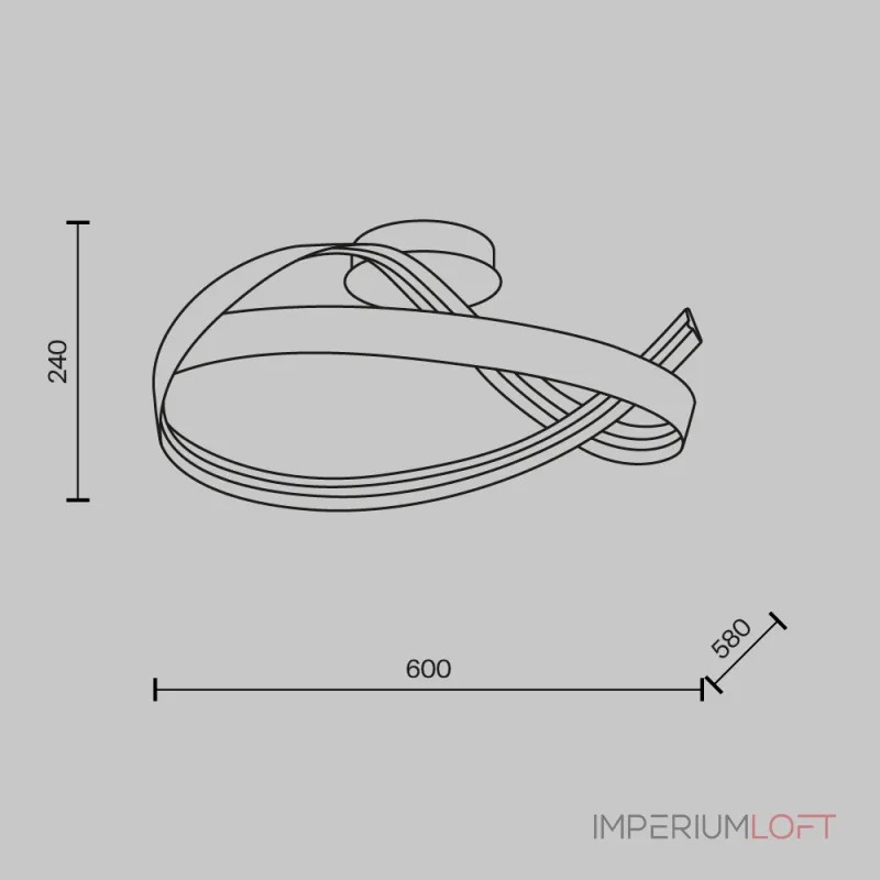 Потолочный светильник Plons MOD283CL-L34BS3K