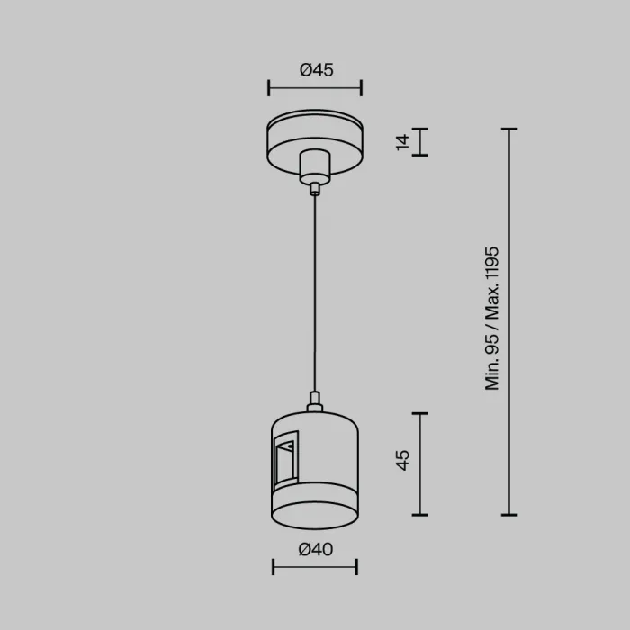 Подвес тросовый Hang с прямым коннектором питания Flarity латунь Maytoni FLARITY TRA157SW-IPC1-BS от ImperiumLoft