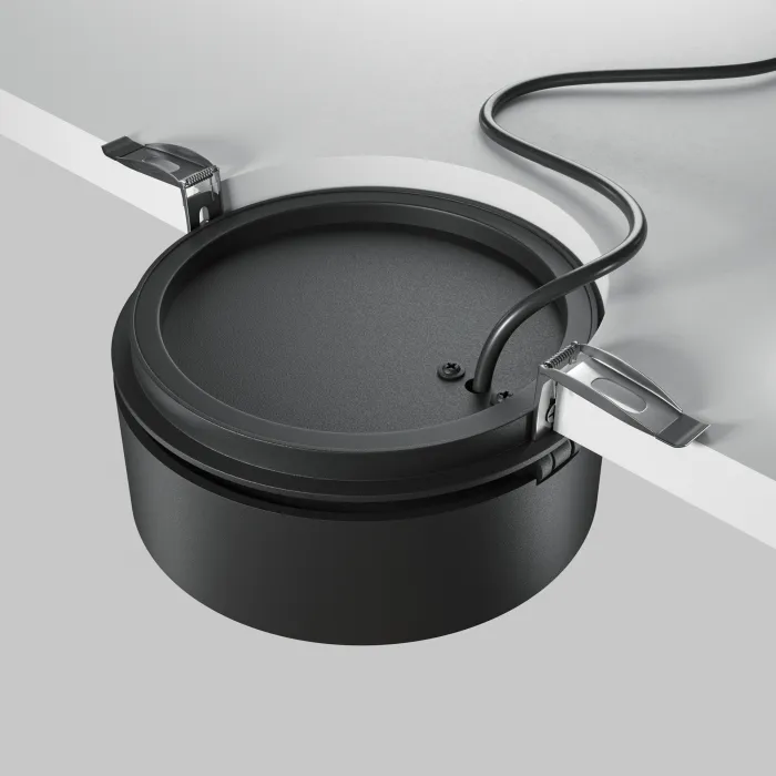 Встраиваемый светильник Maytoni Downlight DL024-18W3K-B от ImperiumLoft