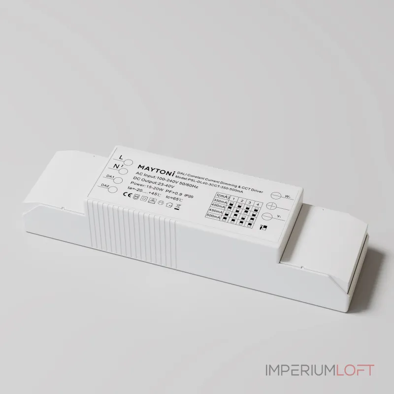 Источник питания DALI CCT(DT8) 15-20W IP20