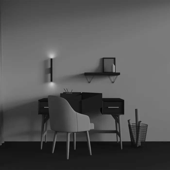 Настенный светильник (бра) Maytoni Calipso C082WL-12W2.7K-B от ImperiumLoft