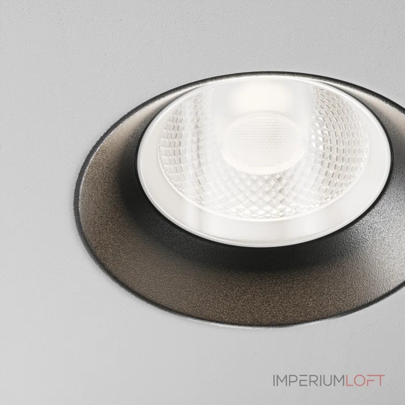 Встраиваемый светильник Maytoni Downlight DL101-GU10-TRS-B