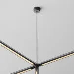Подвес на жёстком основании с потолочной чашей для системы Shelf Maytoni Shelf CA030C-SL-L500-B