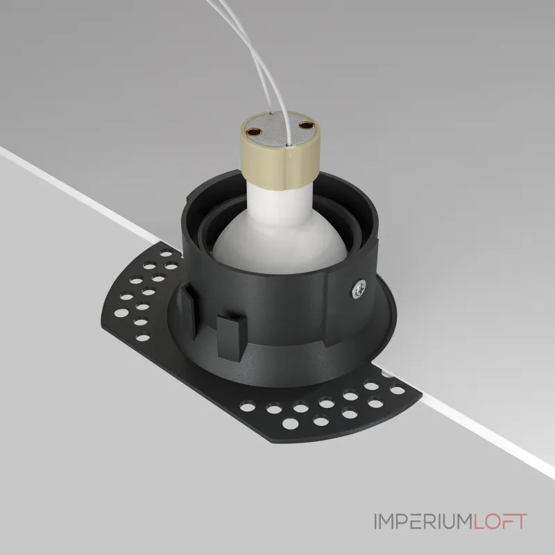 Встраиваемый светильник Dot DL042-01-RD-B