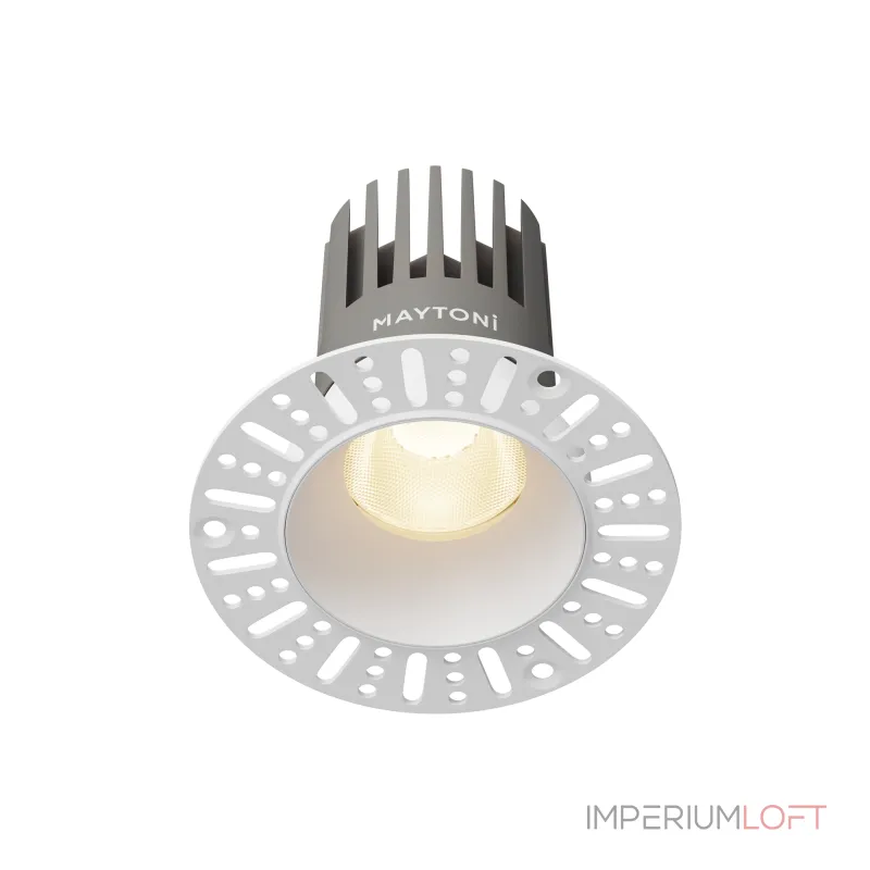 Встраиваемый светильник Maytoni Downlight Dip DL121-15W-3K-TRS-W