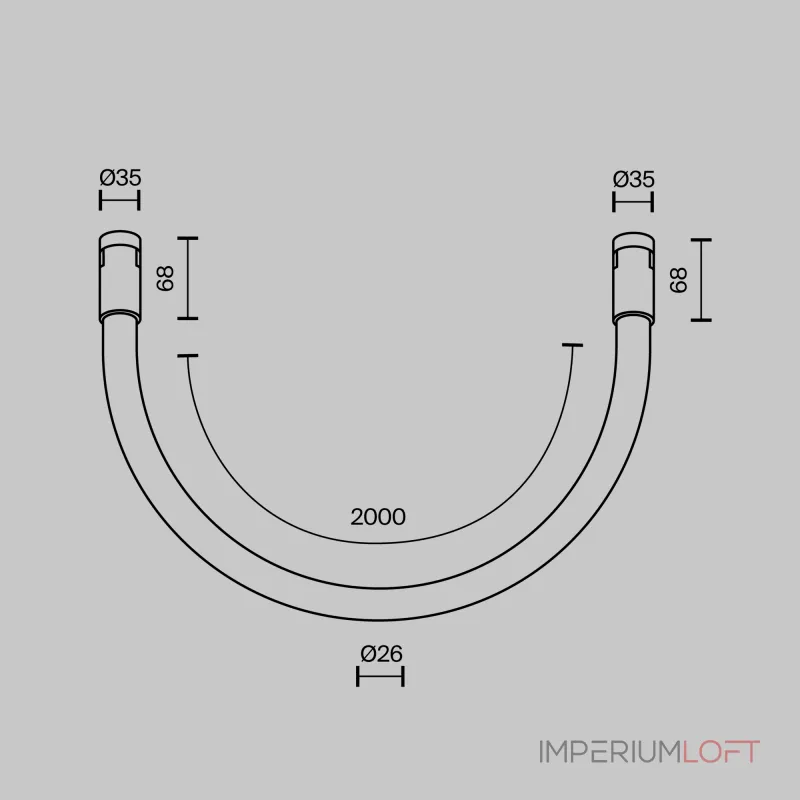 Трековый светильник Tau Flarity Maytoni TR154-1-27W4K-B Трековый светильник Tau Flarity Maytoni TR154-1-27W4K-B