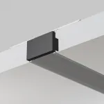 Заглушка для встраиваемого шинопровода, 2 шт. Basity, черный Maytoni BASITY TRA172EC-12B