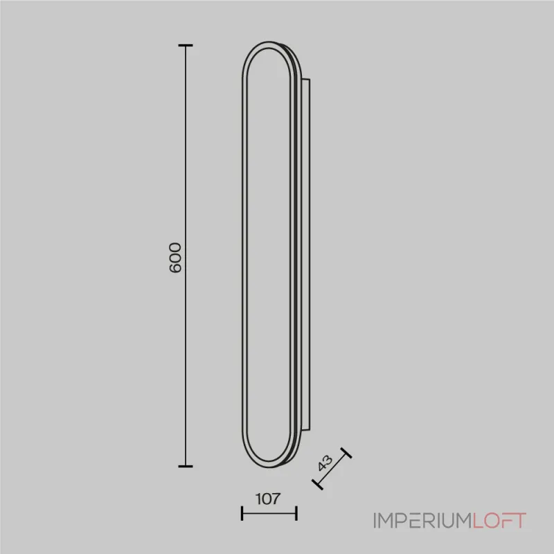 Настенный светильник (бра) Maytoni Perlamour MOD429WL-L30BSK