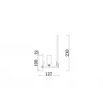 Настенный светильник (бра) Sophia FR5197WL-01CH от ImperiumLoft