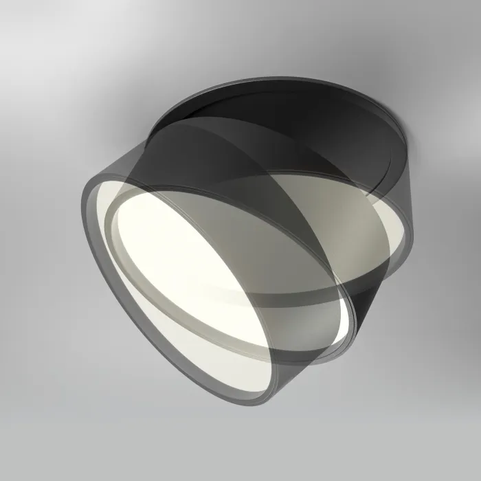 Встраиваемый светильник Maytoni Downlight DL024-18W3K-B от ImperiumLoft
