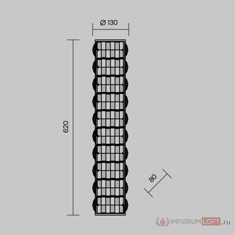 Настенный светильник (бра) Maytoni Modern MOD336WL-L35G3K от ImperiumLoft