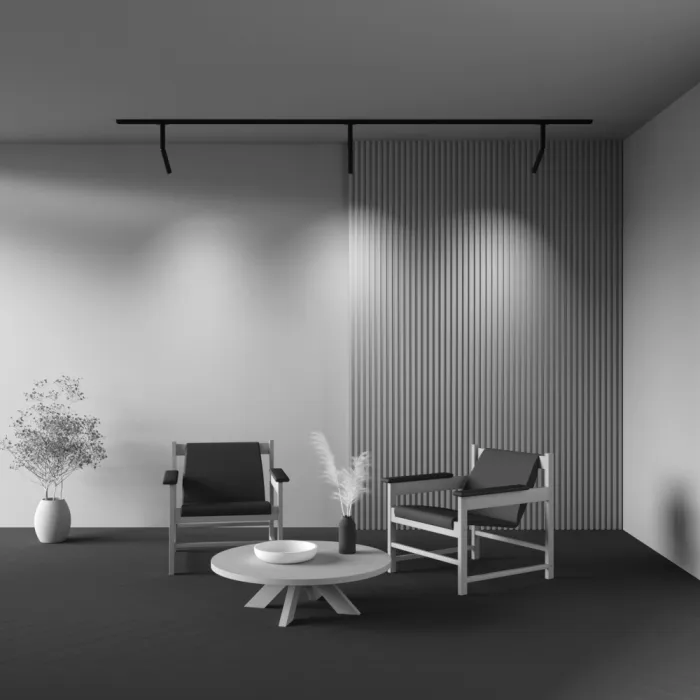 Трековый светильник Maytoni UNITY TR142-1-6W3K-B от ImperiumLoft