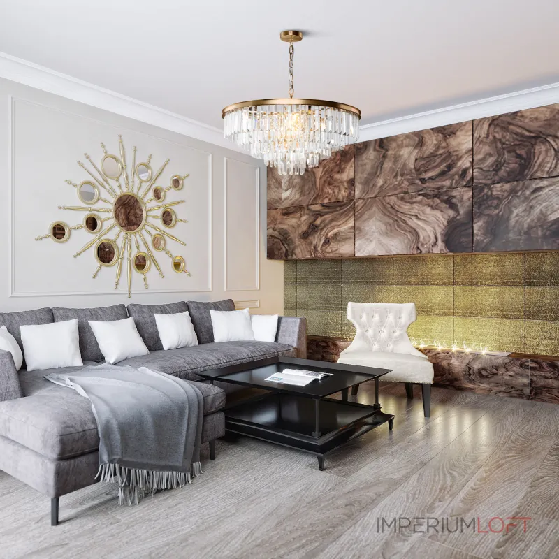 Подвесная люстра Maytoni Revero MOD085PL-12BS
