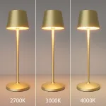 Аккумуляторный настольный светильник 2700-4000К 1Вт Maytoni Nook MOD494RL-L1BSK