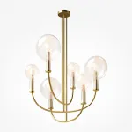 Люстра на штанге Maytoni Status MOD333PL-06BS