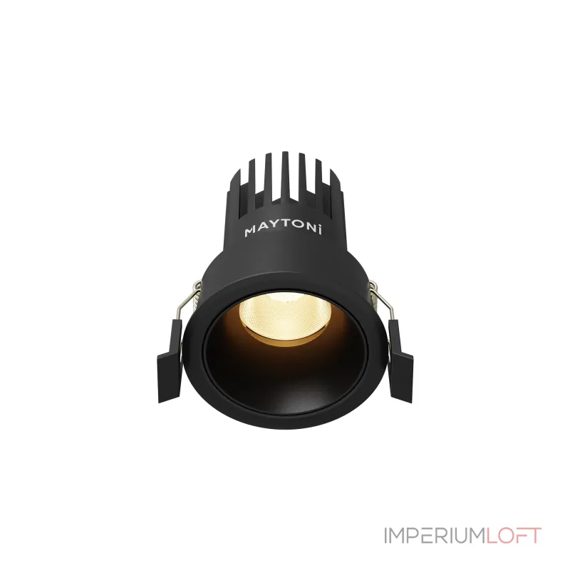 Встраиваемый светильник Maytoni Dip DL115-10W-2.7K-B