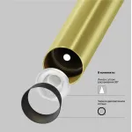 Подвесной светильник Maytoni Pendant P141RS-L125-6W3K-BBS