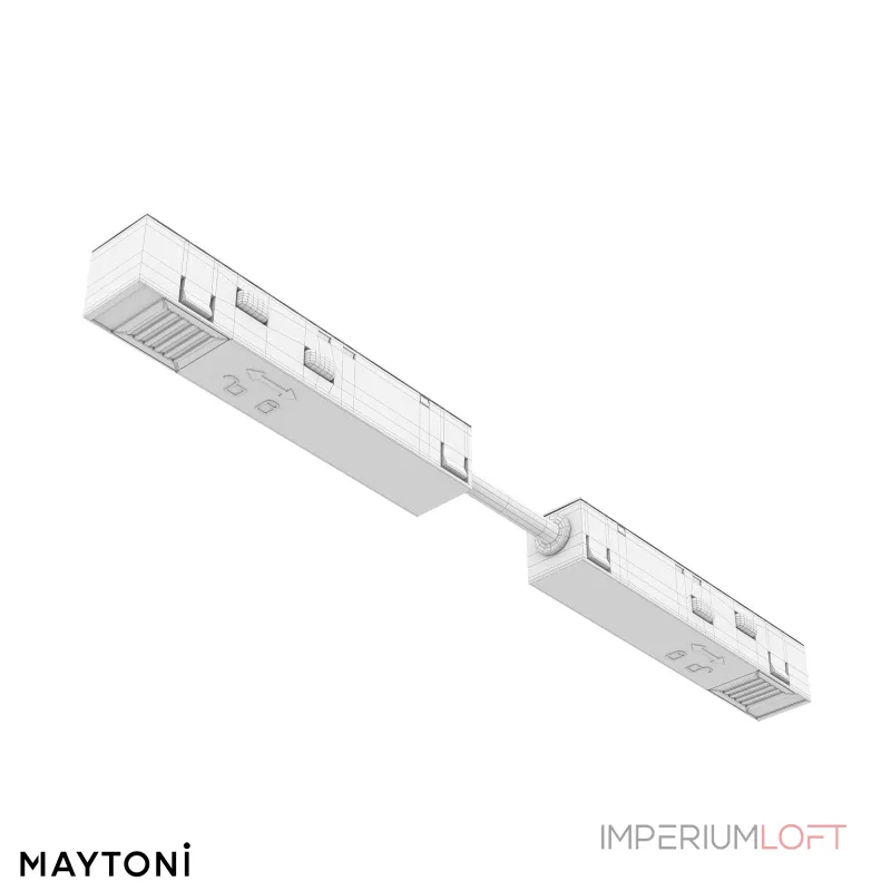 Коннектор питания прямой гибкий 5см Exility белый Maytoni EXILITY TRA034CPC-42W-5 Коннектор питания прямой гибкий 5см Exility белый Maytoni EXILITY TRA034CPC-42W-5