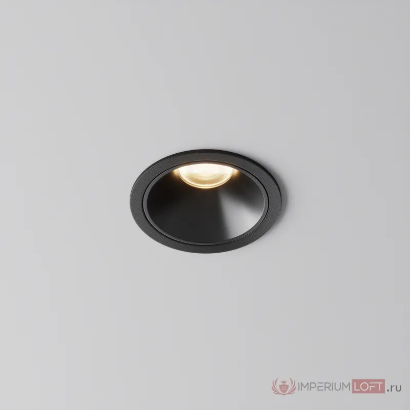 Встраиваемый светильник Maytoni Alfa LED DL043-01-10W3K-RD-B-1 от ImperiumLoft