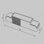 Источник питания DALI CCT(DT8) 22-28W IP20