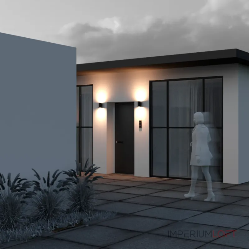 Настенный светильник Maytoni Outdoor O303WL-L10GF3K от ImperiumLoft