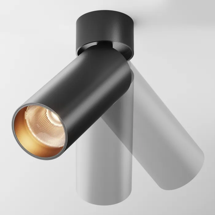 Потолочный светильник Maytoni FOCUS LED C055CL-L12B2.7K-W-B от ImperiumLoft