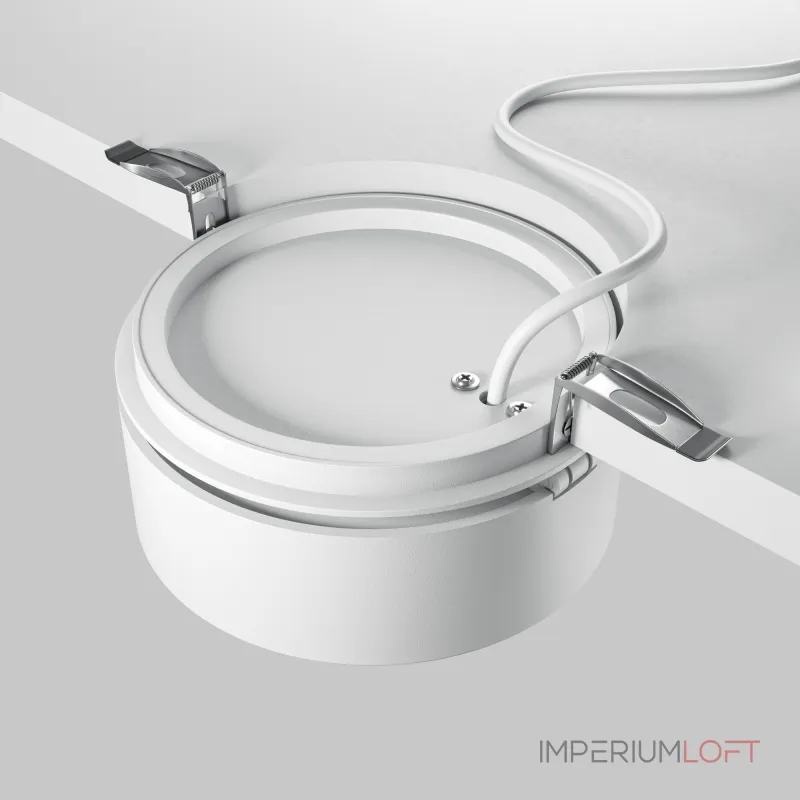 Встраиваемый светильник Maytoni Downlight DL024-18W3K-W