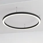 Радиусный профиль 35x35 ?800мм 1/4 круга черный Maytoni ALM-3535R-B-D-90°-0.8M