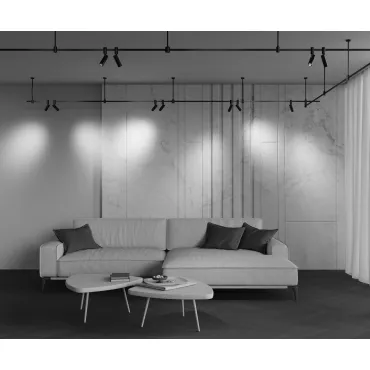 Трековый светильник Maytoni Focus Led TR144-1-12W4K-W-B от ImperiumLoft