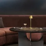 Аккумуляторный настольный светильник 2700-4000К 1Вт Maytoni Nook MOD494RL-L1BSK