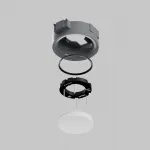 Встраиваемый светильник Maytoni Downlight DL019-GX53-B от ImperiumLoft
