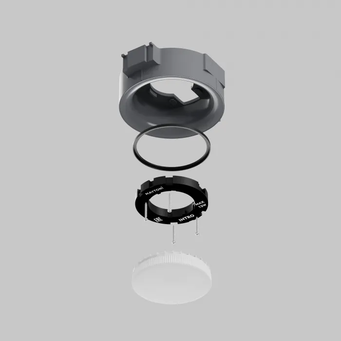 Встраиваемый светильник Maytoni Downlight DL019-GX53-B от ImperiumLoft