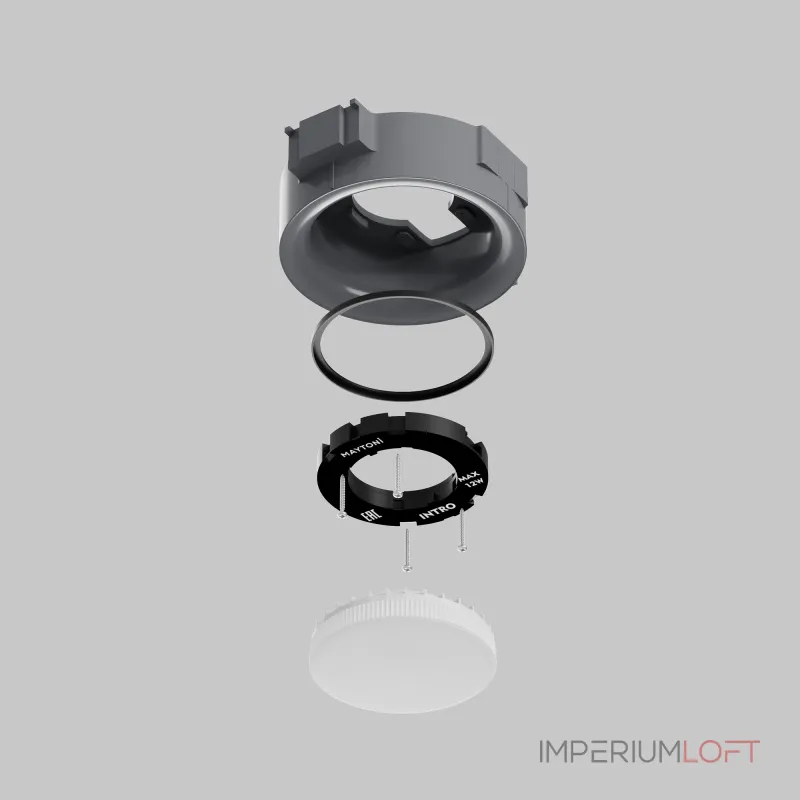 Встраиваемый светильник Maytoni Downlight DL019-GX53-B