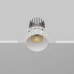 Встраиваемый светильник Dip Hight 2700K 10Вт 9° Maytoni DL124-10W-27K-TRS-W