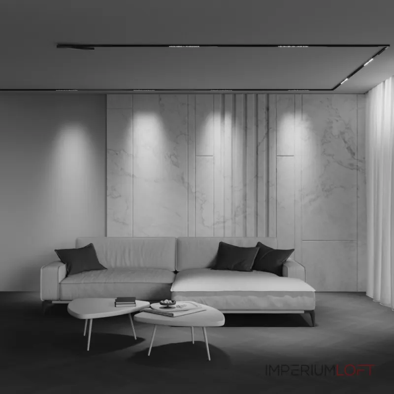 Трековый светильник Maytoni Points TR241-4-6WTW-DSZ-B
