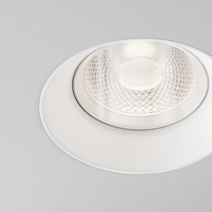 Встраиваемый светильник Maytoni Downlight DL101-GU10-TRS-W от ImperiumLoft