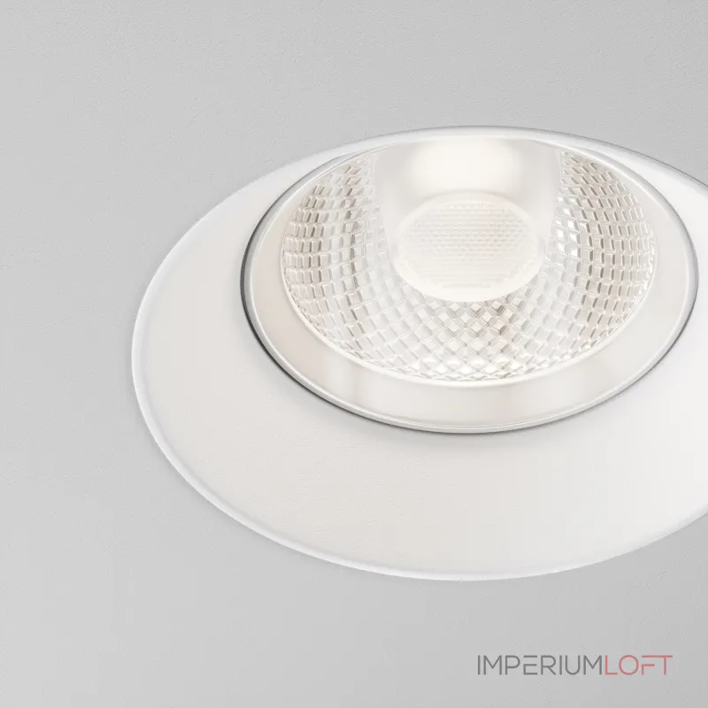 Встраиваемый светильник Maytoni Downlight DL101-GU10-TRS-W