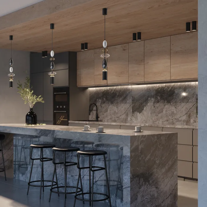 Подвесной светильник Maytoni Modern MOD071PL-L8B3K3 от ImperiumLoft