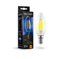 Светодиодная лампа Crystal Candle 6W 2800K E14