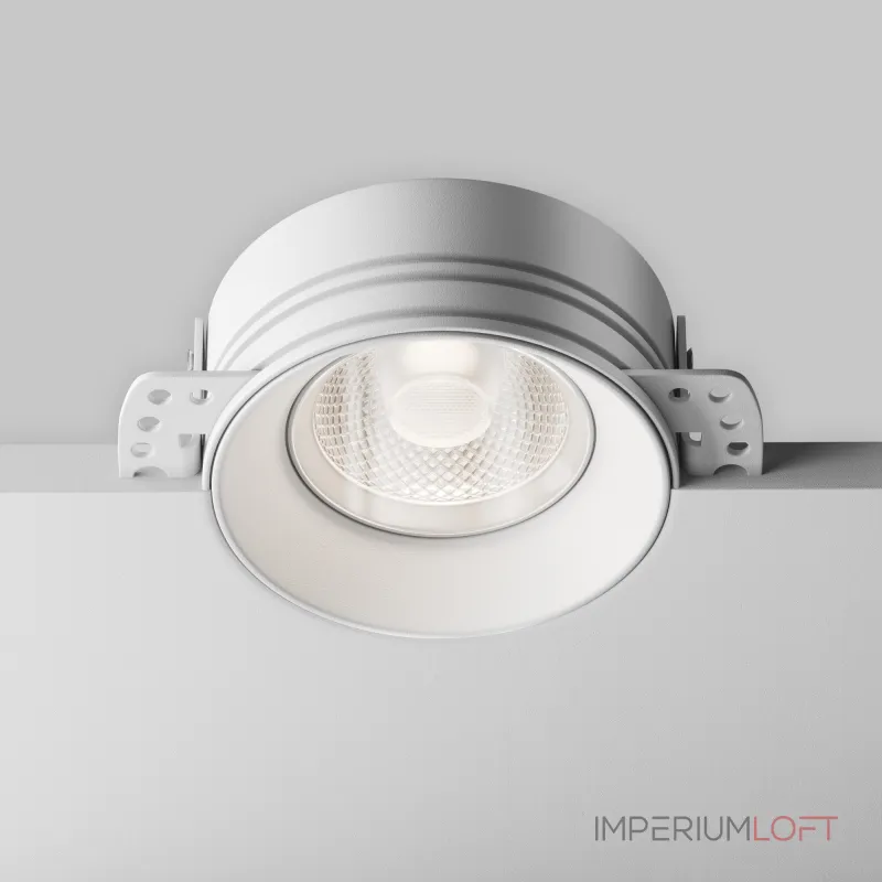 Встраиваемый светильник Maytoni Downlight DL101-GU10-TRS-W