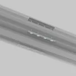 Комплект прямых соединителей для демпферного шинопровода, 4 шт Maytoni EXILITY TRA034D-C-42S