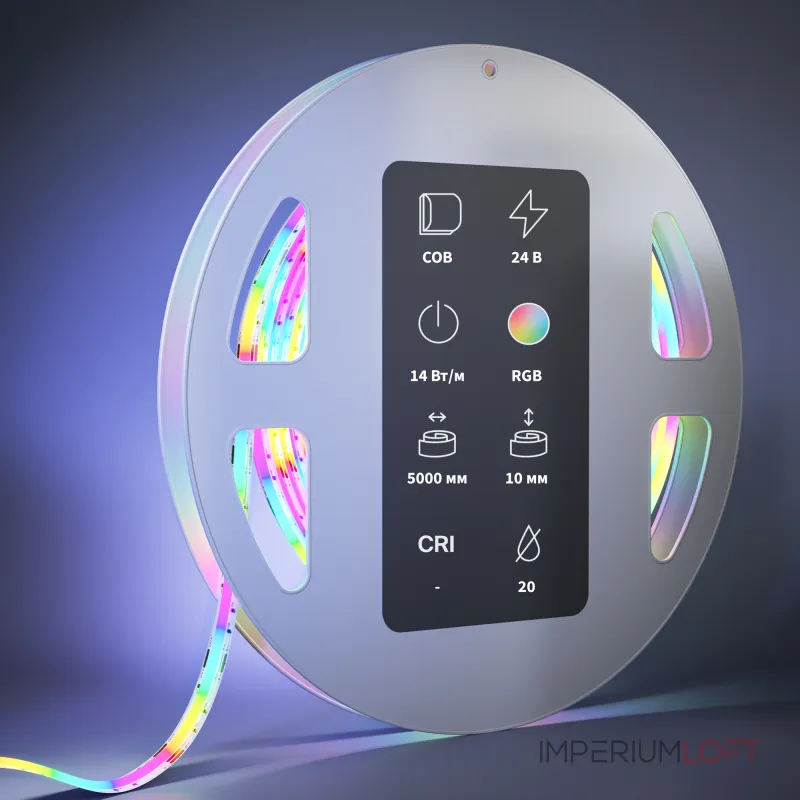 Светодиодная лента 24В 14Вт/м RGB 5м IP 20 Maytoni 201217 Светодиодная лента 24В 14Вт/м RGB 5м IP 20 Maytoni 201217