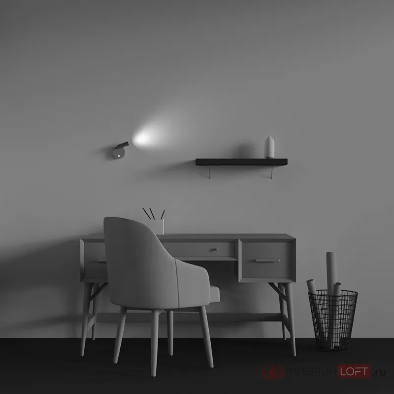 Настенный светильник (бра) Maytoni Twist C081WL-L3WBS3K от ImperiumLoft