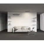 Радиусный профиль 35x35 ?800мм 1/4 круга черный Maytoni ALM-3535R-B-D-90°-0.8M