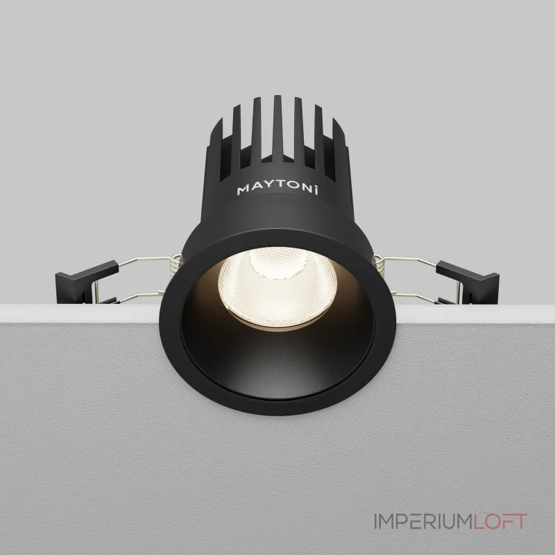 Встраиваемый светильник Maytoni Dip DL117-15W-4K-B