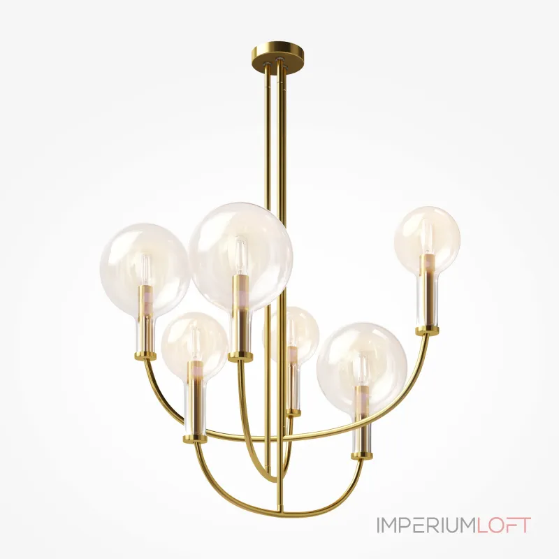 Люстра на штанге Maytoni Status MOD333PL-06BS