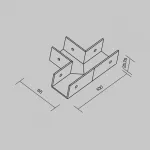 Коннектор T-образный для профиля Maytoni Elasity IP O-TR001-TC